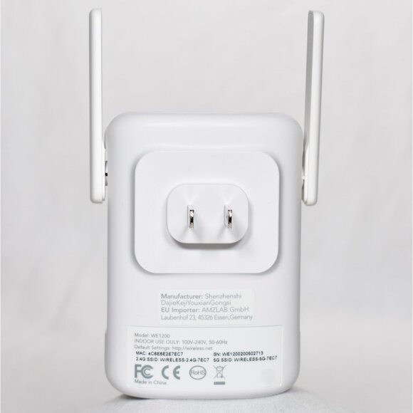 Victure WE1200 Dual band WiFi Range Extender 1200 Mbps - Picture 3 of 6